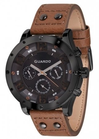 Guardo GR 10630-3 черный, коричневый ремень