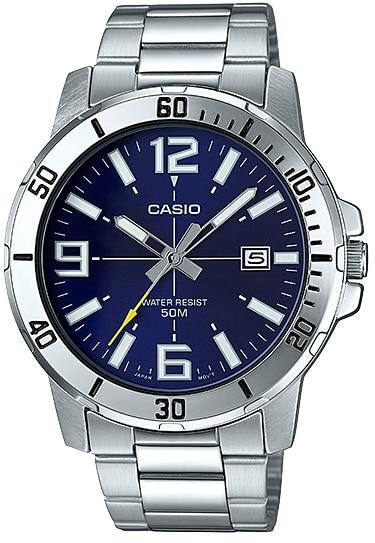 Часы Casio MTP-VD01D-2B - фото 12525