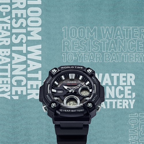 Часы Casio AEQ-120W-1A - фото 13656