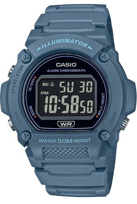 Часы Casio W-219HC-2B