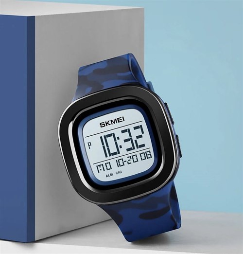 Часы Skmei 1580 CMBU синий камуфляж