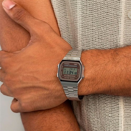 Часы Casio A-168WA-5A - фото 14318