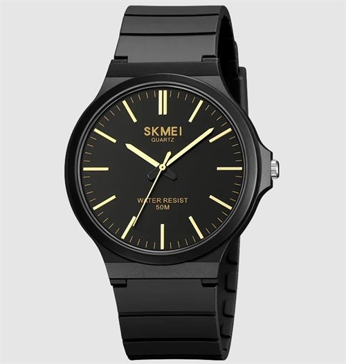 Часы Skmei 2108 BK/GD черные/золотые