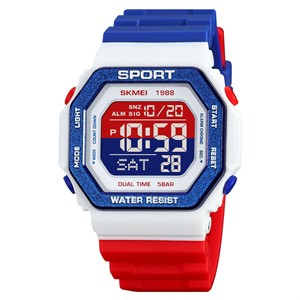 Часы Skmei 1988 red-blue
