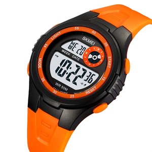 Часы Skmei 2280 BK/OR черно/оранж